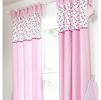Bed-e-Byes Purfect Tab Top Curtains - 132cm x