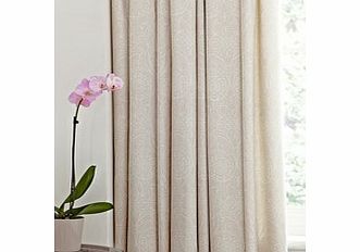 BEDECK Stone pure cotton lined curtains