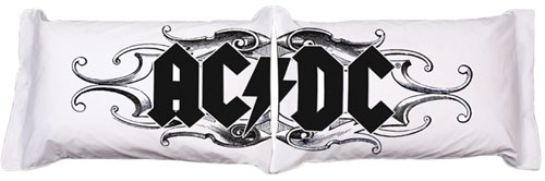 AC/DC Pillowcase Set from BedRock