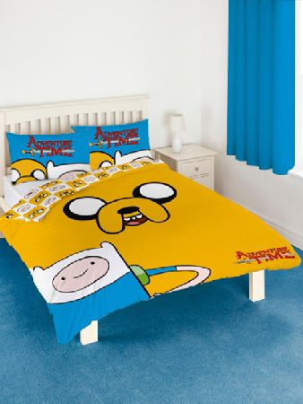 Bedroom Adventure Time Double Duvet Cover and Pillowcase