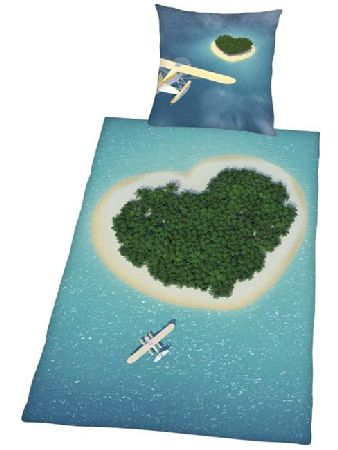 Bedroom Dream Island Cotton Single Duvet Cover and