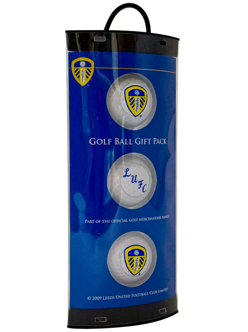 Bedroom Leeds United FC Golf Ball Gift Pack (pack of 3)