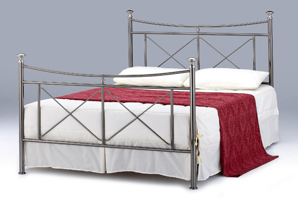 Bedworld Discount Arizona Metal Bed Frame Kingsize 150cm