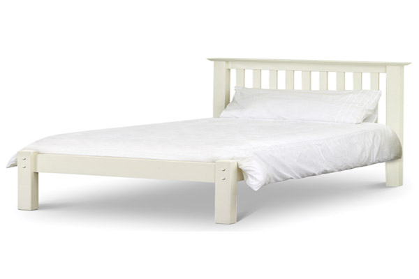 Bedworld Discount Barcelona White Bed Frame (Low Foot End)