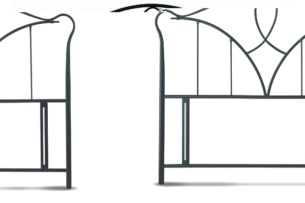 Bedworld Discount Beds Carme Headboard Double