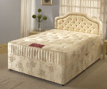 Bedworld Discount Beds Sandhurst De-luxe Divan Bed Double