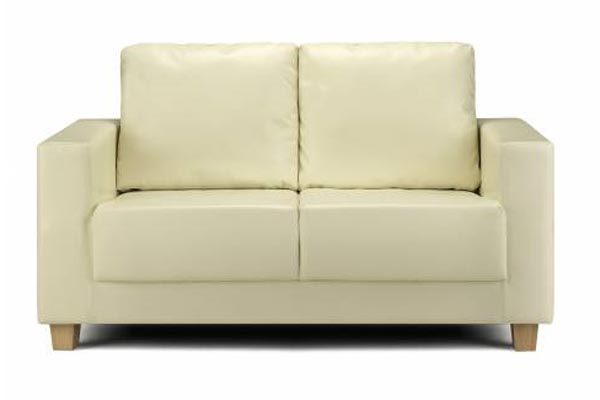 Bedworld Discount Boxa Oyster Faux Leather Sofa