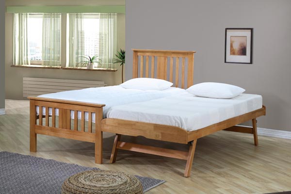 Bedworld Discount Brent Wooden Guest Bed Single 90cm