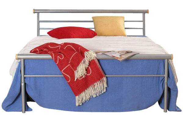 Bedworld Discount Celine Alloy Metal Bed Frame  Single 90cm