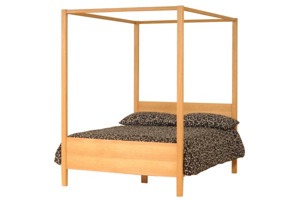 Bedworld Discount Charlotte Four Poster Bed Frame Double 135cm