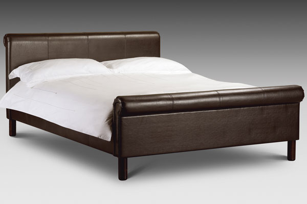 Bedworld Discount Chester Faux Leather Bed Frame Kingsize 150cm