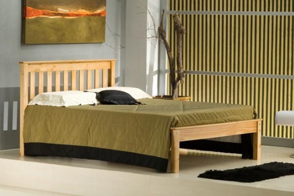 Bedworld Discount Denver Antique Pine Bed Frame Double 135cm