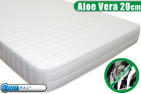 Bedworld Discount Healthy Living 20cm Aloe Vera Mattress Super