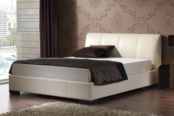 Kenton Ivory Bed Frame Double 135cm