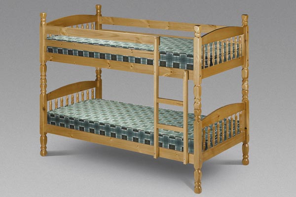 Bedworld Discount Lincoln - Wooden Bunk Beds Extra Small 75cm