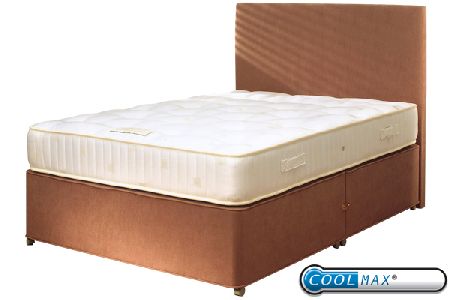 Bedworld Discount Memory Relax 500 Divan Set and Free Matching