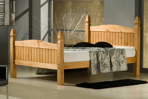 Bedworld Discount Mexican Tucan Pine Bed Frame Double 135cm