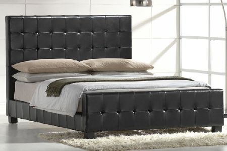 Mondo Leather Bed Frame Double 135cm