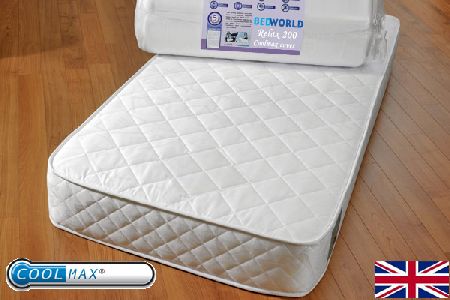 Relax 200 Coolmax Mattress Kingsize 150cm