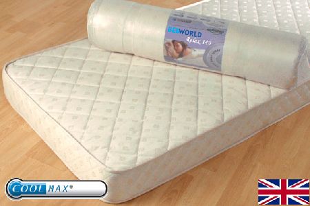 Bedworld Discount Relax Health Foam 140 Mattress Small Double 120cm