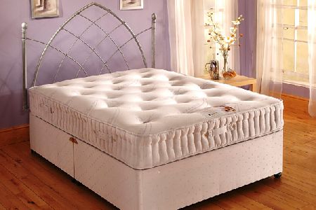 Stress-Free Divan Bed (Hand Tufted) Single 90cm