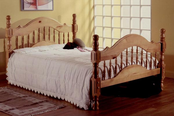 Bedworld Discount Woburn Pine Bed Frame Double 135cm