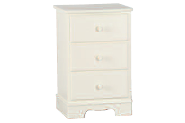 Bedworld Furniture Blanc Range - Chest of Drawers (3 Drawer