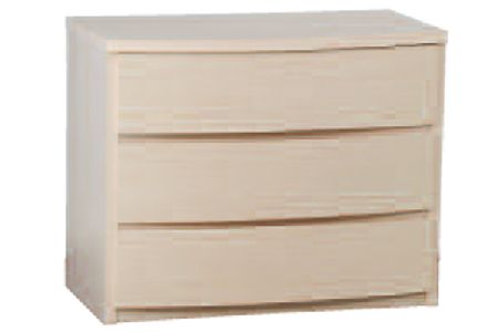 Bedworld Furniture Eclipse Range - Chest of Drawers (3 Drawers)