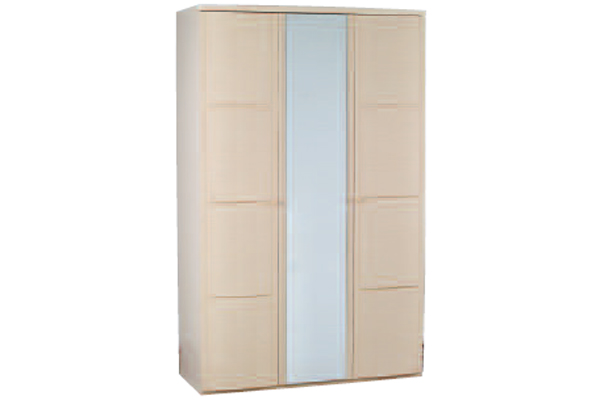 Bedworld Furniture Eclipse Range - Wardrobe - 3 Door (1 Mirror Doors)