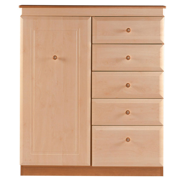 Bedworld Furniture Five Drawer Chest Plus Tallboy