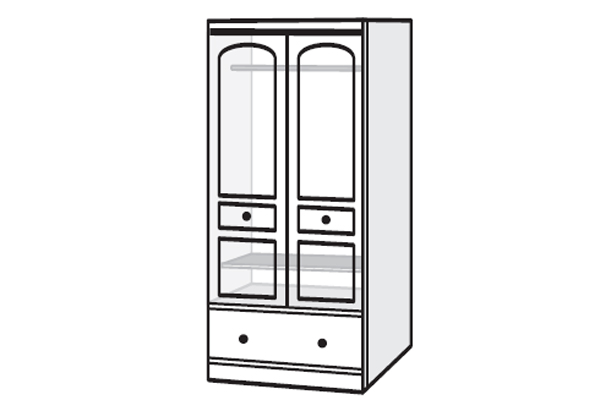 Bedworld Furniture Havana range - Wardrobe - Combination