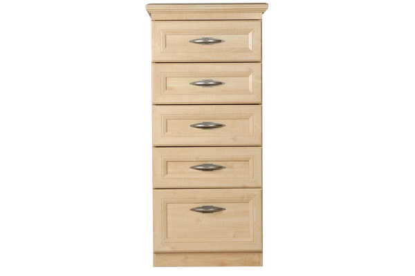 Lara Narrow Five Drawer Chest