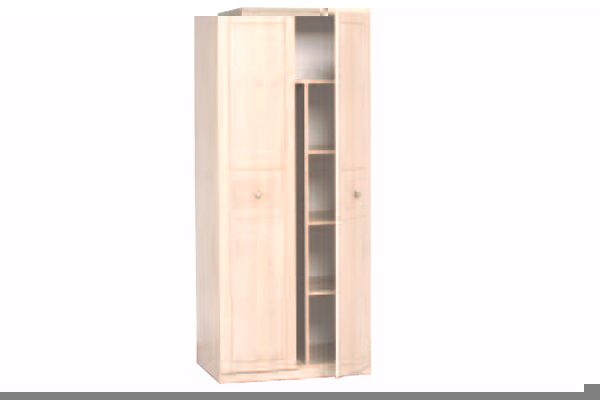 Bedworld Furniture Lattice Range - Wardrobe - 2 Door (With Fitted