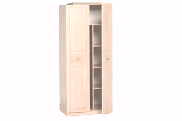 Bedworld Furniture Lattice Range - Wardrobe - 2 Door (With Fitted