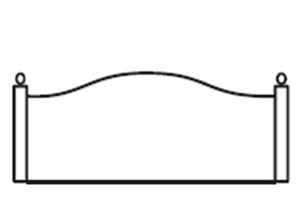 Bedworld Furniture Loire Range - Headboard 5ft / 150cm / Kingsize