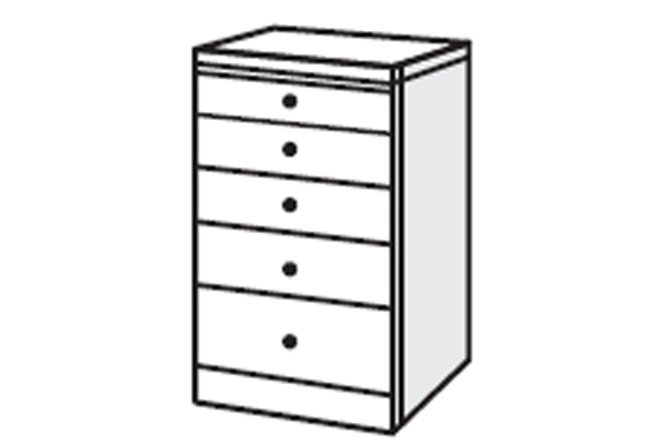 Bedworld Furniture Oyster Bay Range - Chest of Drawers (5 Drawer