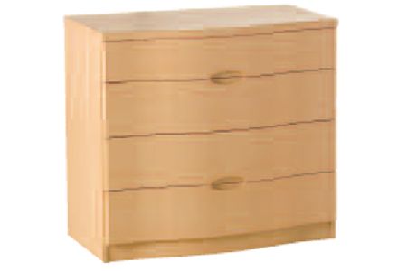 Bedworld Furniture Synergy Range - Chest of Drawers (4 Drawers)