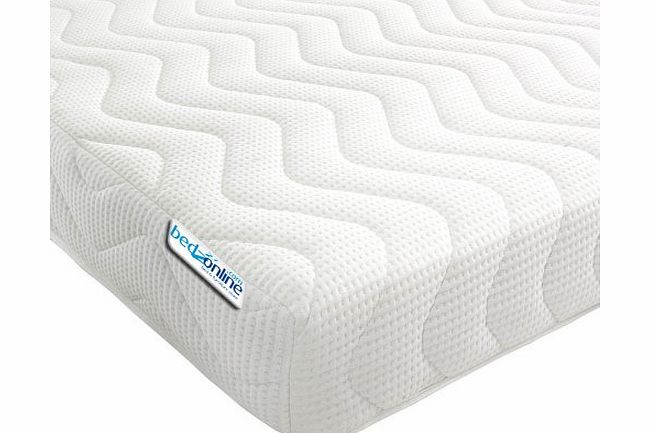 4FT6 DOUBLE MEMORY FOAM AND REFLEX MATTRESS WITH BORDER MIQRO QUILTED EXCLUSIVE COVER TO BEDZONLINE UK MANUFACTURED