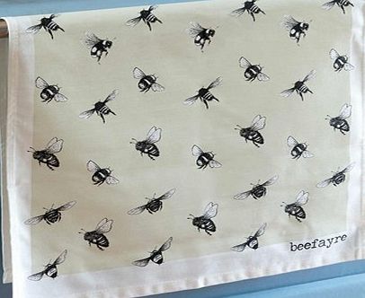 Bee Print Tea Towel 5537