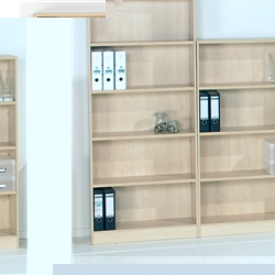 Bookcase With 4 Fixed Shelves Size