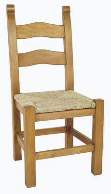 BEECH CHAIR BRETTON RUSH SEAT