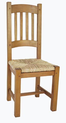 BEECH CHAIR TUSCANY RUSH SEAT