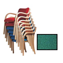 Stacking Armchair-Green