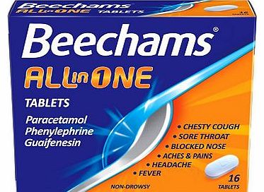 Beechams All-In-One Tablets - 16s 10029445