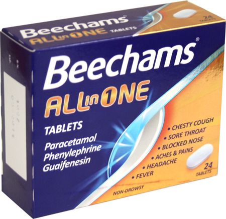 beechams All In One Tablets 24