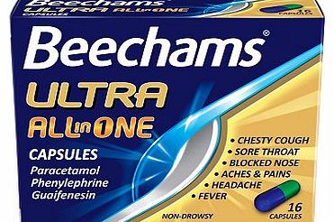 Beechams Ultra All in One Capsules - 16 Capsules