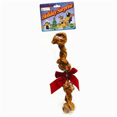 Beefeaters Christmas Piggy Knotted Retriever 22.5-25cm (9-10in) Dog Treat by Beefeaters