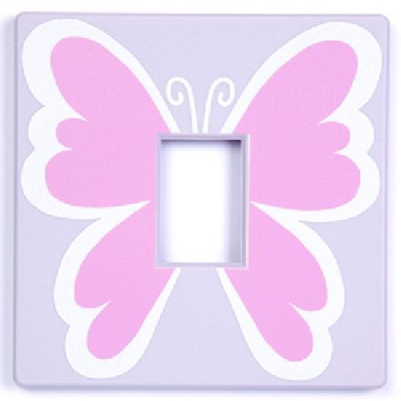 BeeSwitched Butterfly Pink Light Switch Cover
