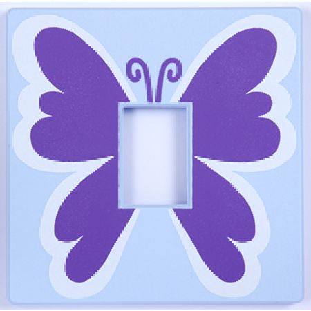 BeeSwitched Butterfly Purple Light Switch Cover