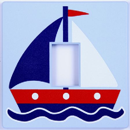 BeeSwitched Sailing Boat Switch Cover